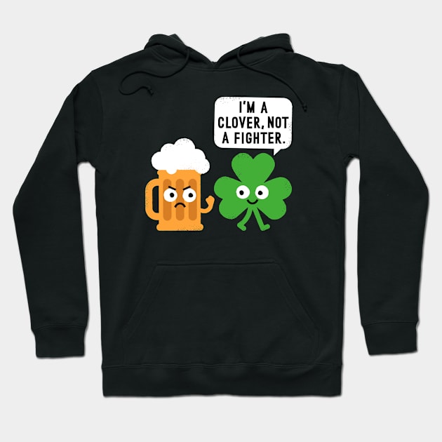 I Don't Be Leaf In Violence Hoodie by David Olenick